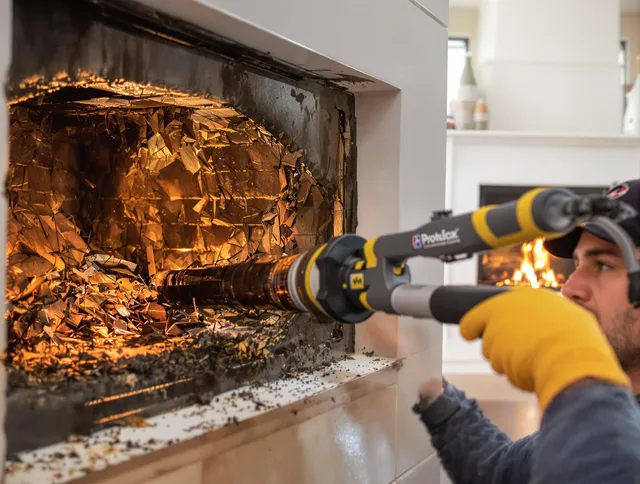 Professional chimney cleaning by Coconut Creek Chimney Sweep in Coconut Creek, FL