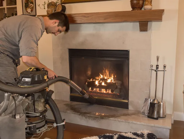 Routine fireplace upkeep by Coconut Creek Chimney Sweep in Coconut Creek, FL