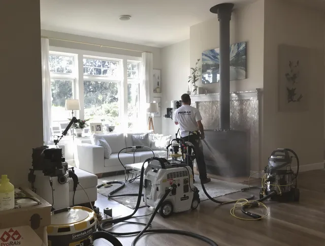 Soot removal service by Coconut Creek Chimney Sweep for a fireplace in Coconut Creek, FL