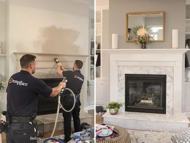 Professional soot removal by Coconut Creek Chimney Sweep team in Coconut Creek, FL